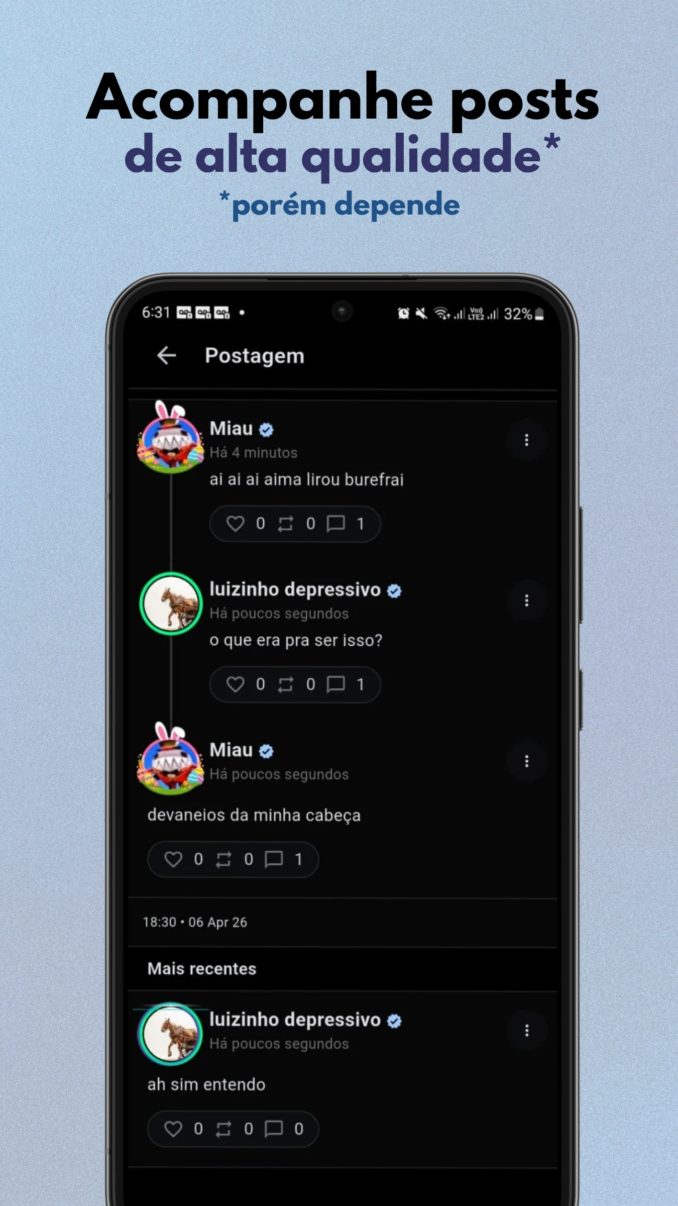 Miau: Posts, Games & More! screenshot
